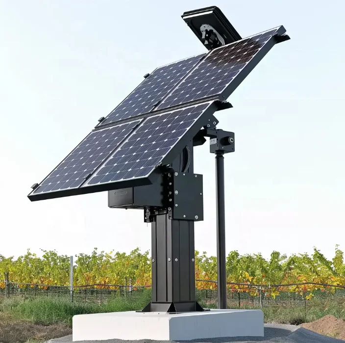 Complete Solar Energy Tracking System Solar Tracker Kit Solar Mounting Ground System