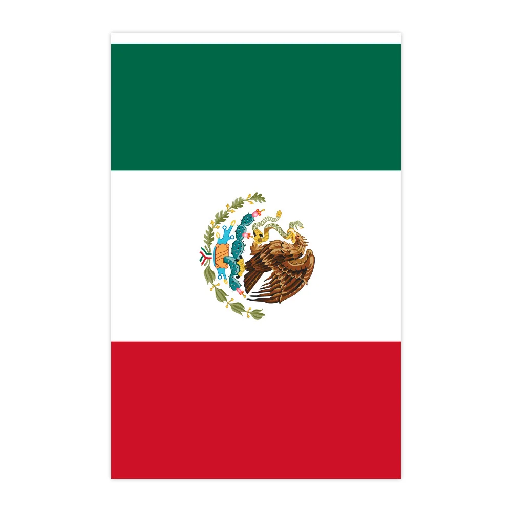 Hot Sale Mexican Pennant Flag Custom Mexico Bunting Flags Mexico Flag For Party Decorated