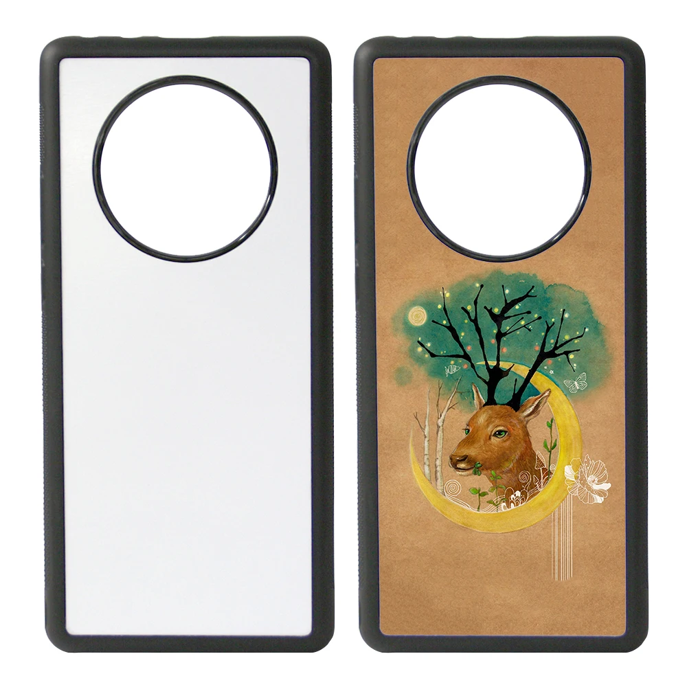 Kingsub Sublimation Phone Cases Wholesale New 2D TPU+PC Blank Sublimation Protective Phone Case For Huawei Mate 40 pro