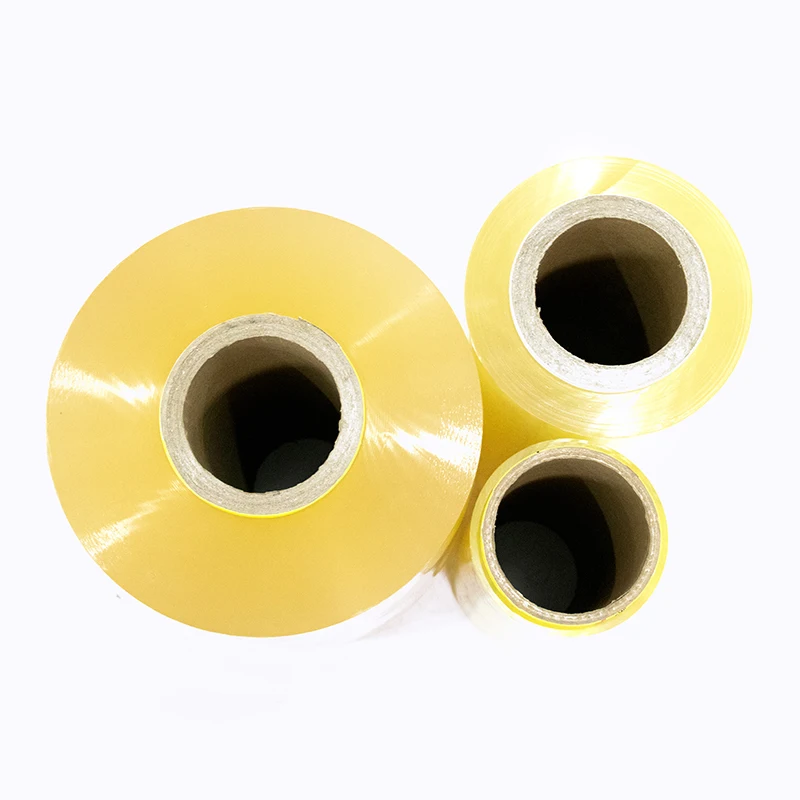 Customization Good Stretch Jumbo Roll PVC Cling Film Food Grade Packaging Plastic Film For Fruit