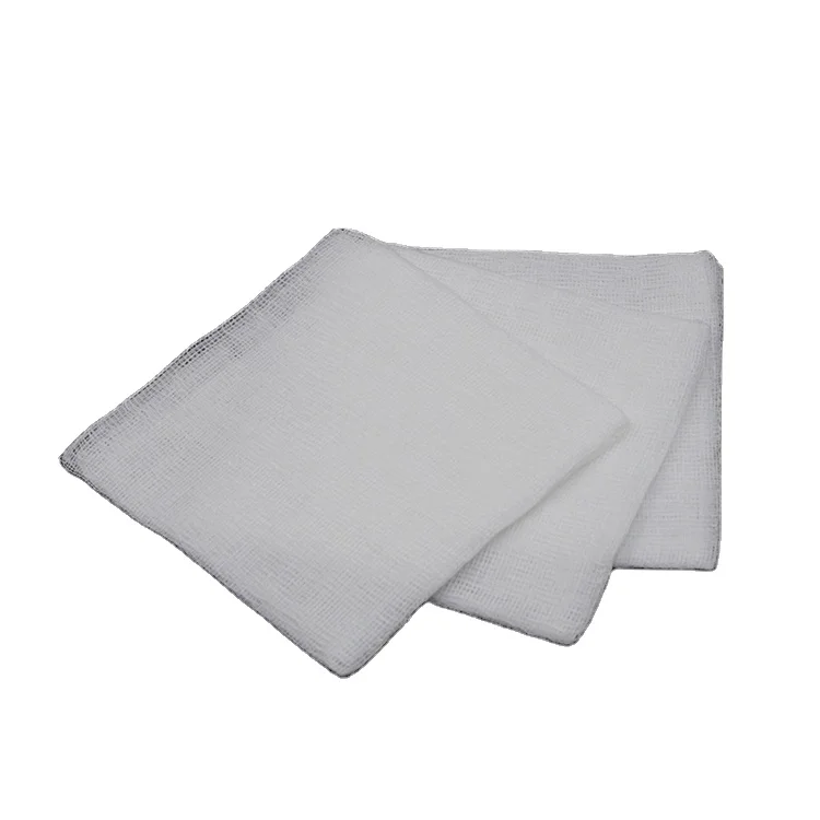 Banghaoning Medical sterile gauze swab medical bandage pad non woven Gauze Swabs Gauze Sponges