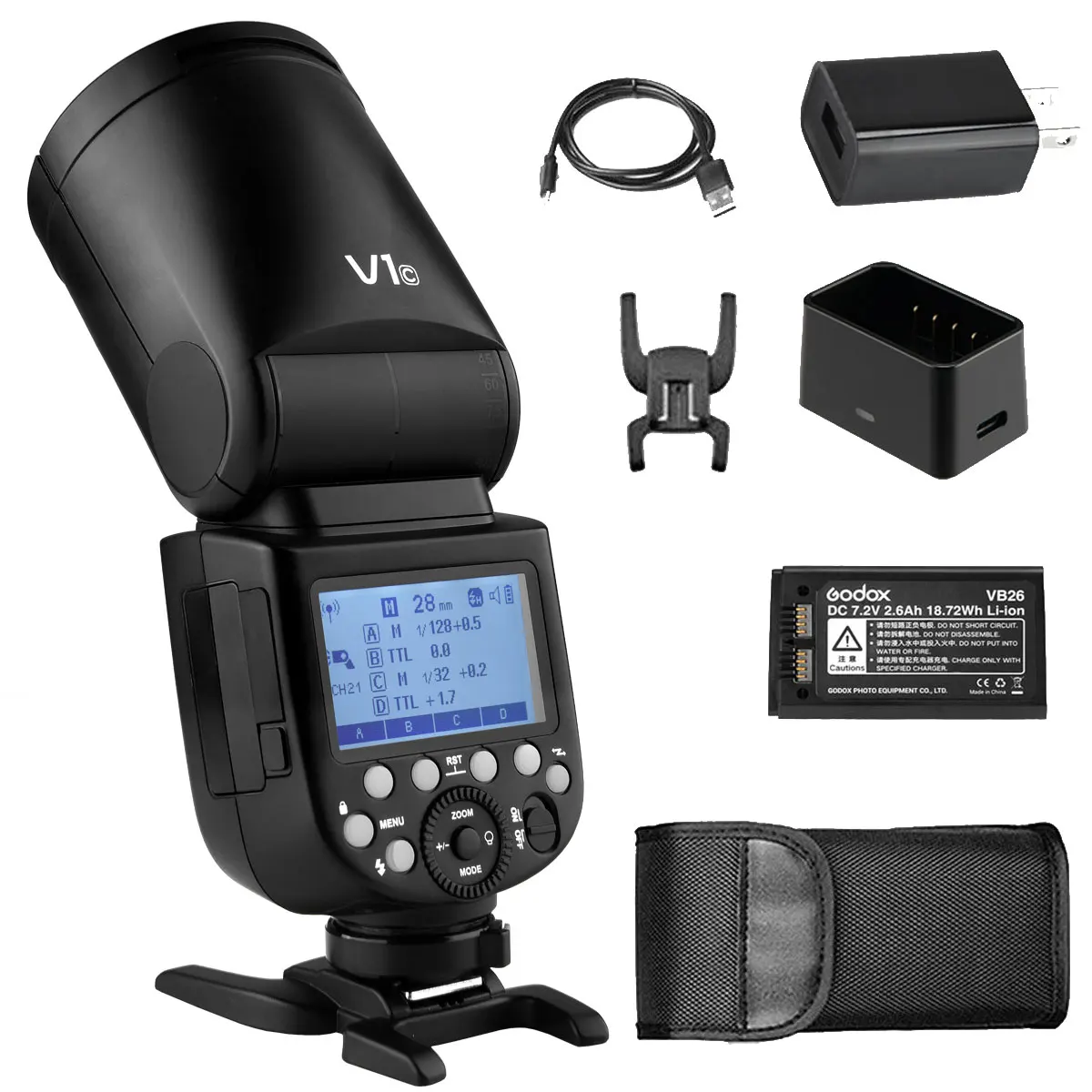 Studio Equipment Godox Brand V1 Camera Flash Photography For Canon 90D