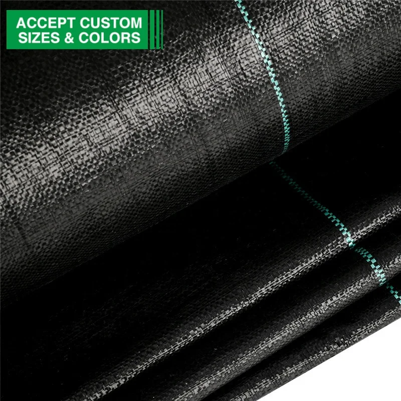 Полипропиленовый тканый коврик для борьбы с сорняками