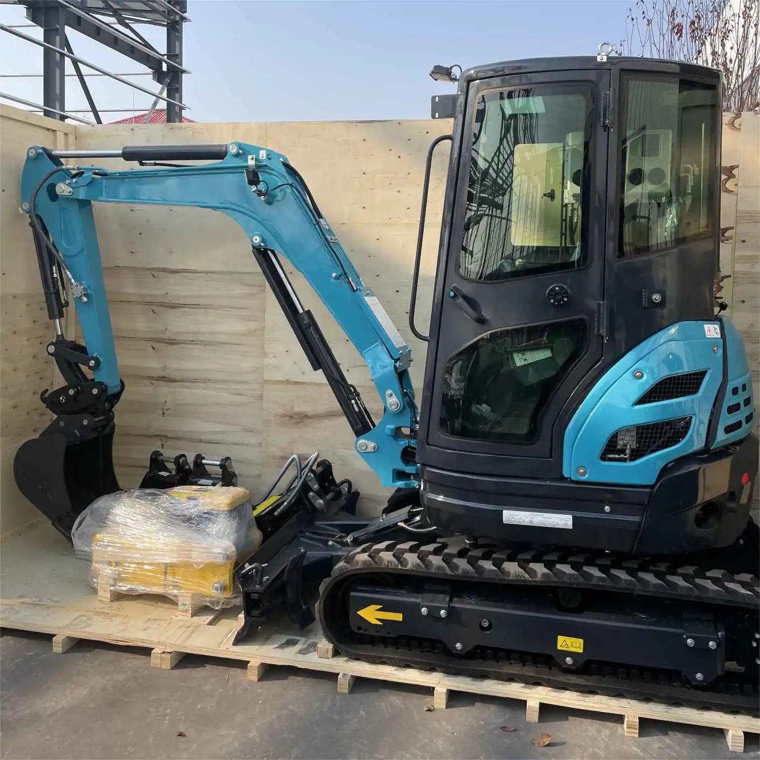 Free shipping 3ton 2 ton mini excavator all terrain crawler small excavator machine