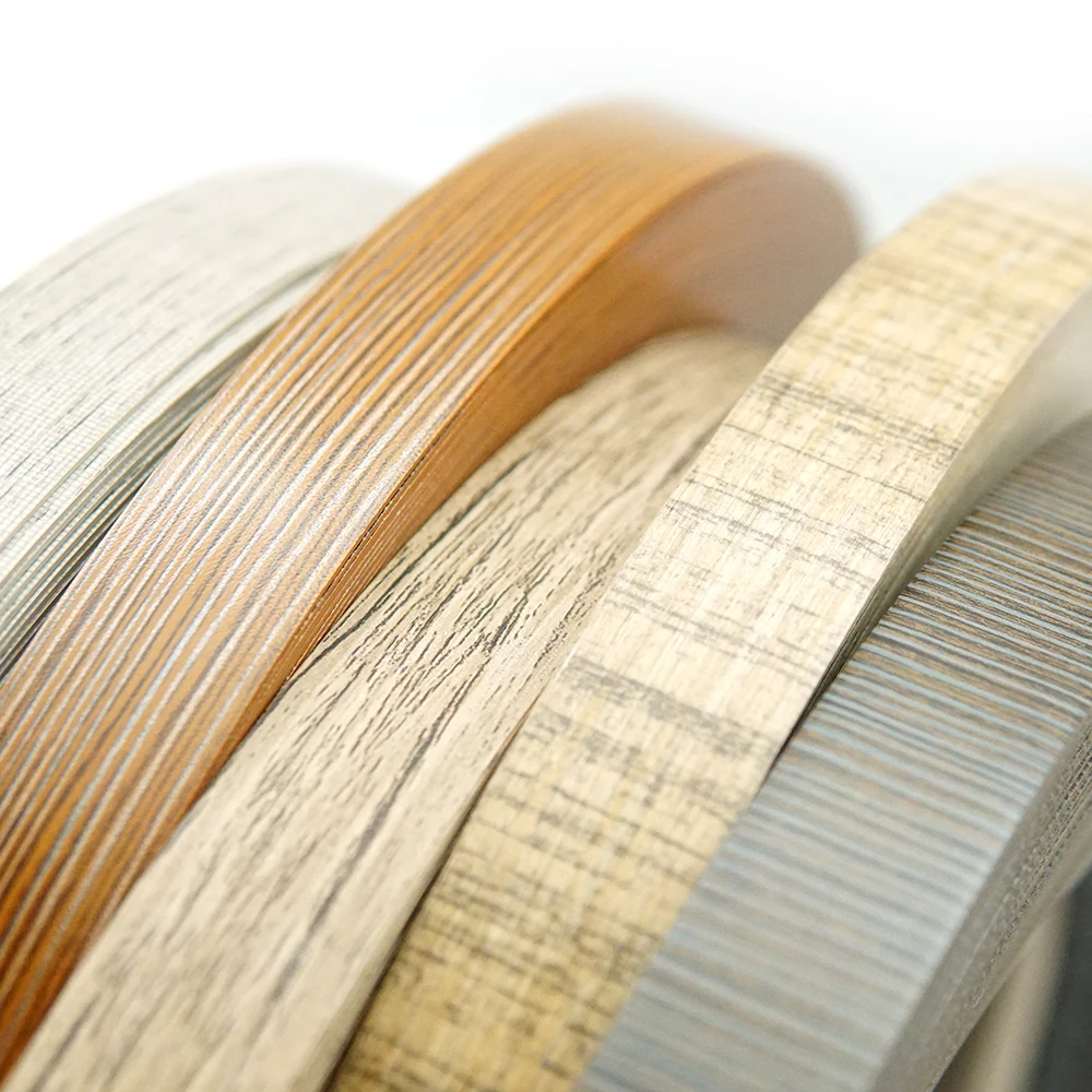 plastic strip edging mdf veneer pvc edge banding tape/strip/trim