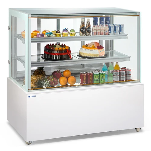 Three Layer Standing Bakery Display Cabinet Fridge Display Cooler Bakery Display Cake Showcase