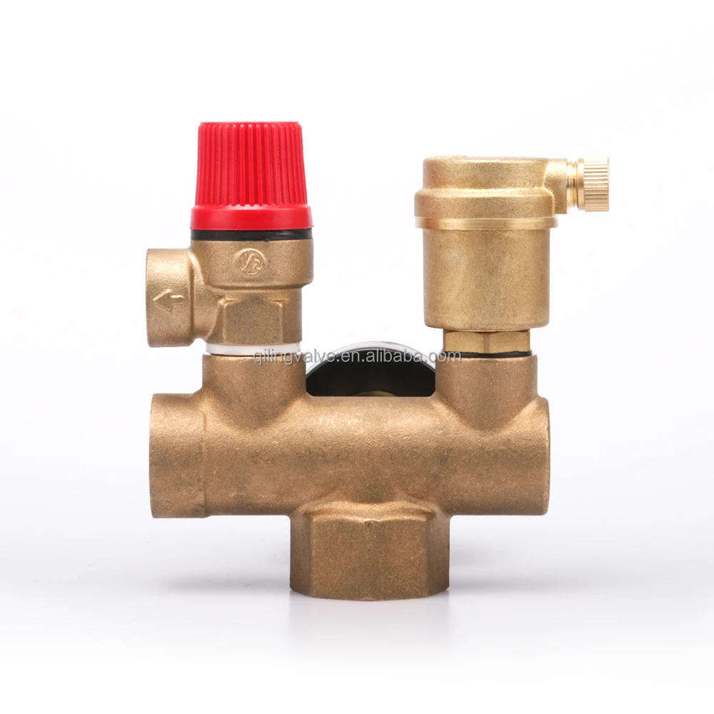 Multi-functional CE WRAS customized pressure balance gas release boiler lpg safety valve sets