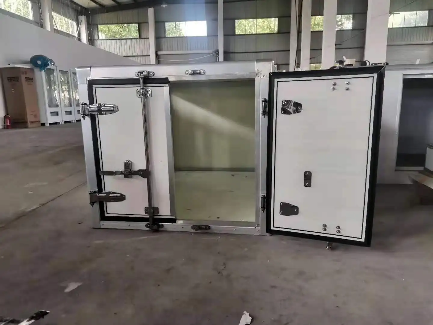 CKD Flat Rack PP Honey Comb Plate Truck Body Dry Cargo Box For Truck and Van