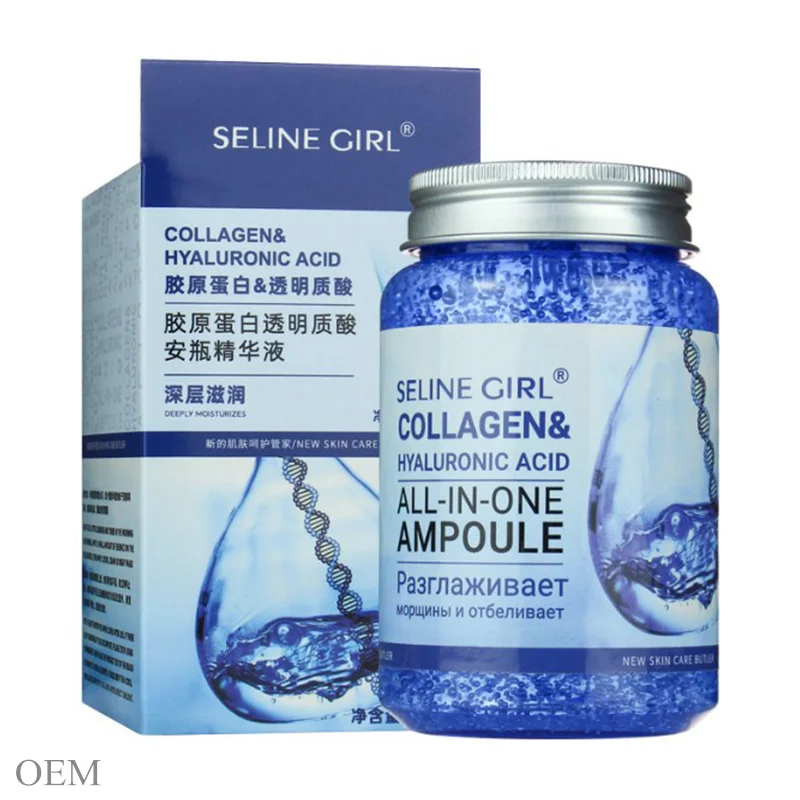 Best face serum vitamin c skin brightening organic collagen serum for face with hyaluronic acid