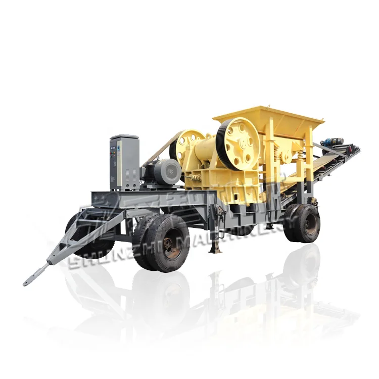 
Mini Diesel Movable Stone PE150*250 Jaw Crusher For Sale 