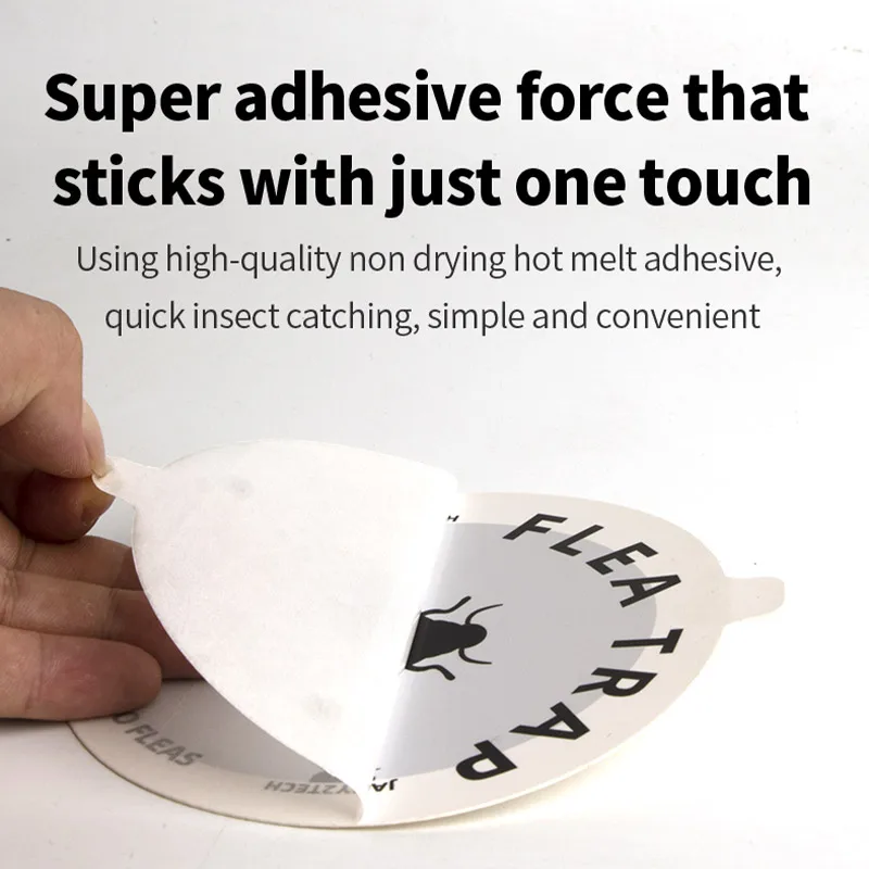 Saijzek Plastic Beetles Flies Bugs Mosquito Pest Control Flying Insects Fleas Cockroach Fly Trap Sticky Boards Mites Moths Trap