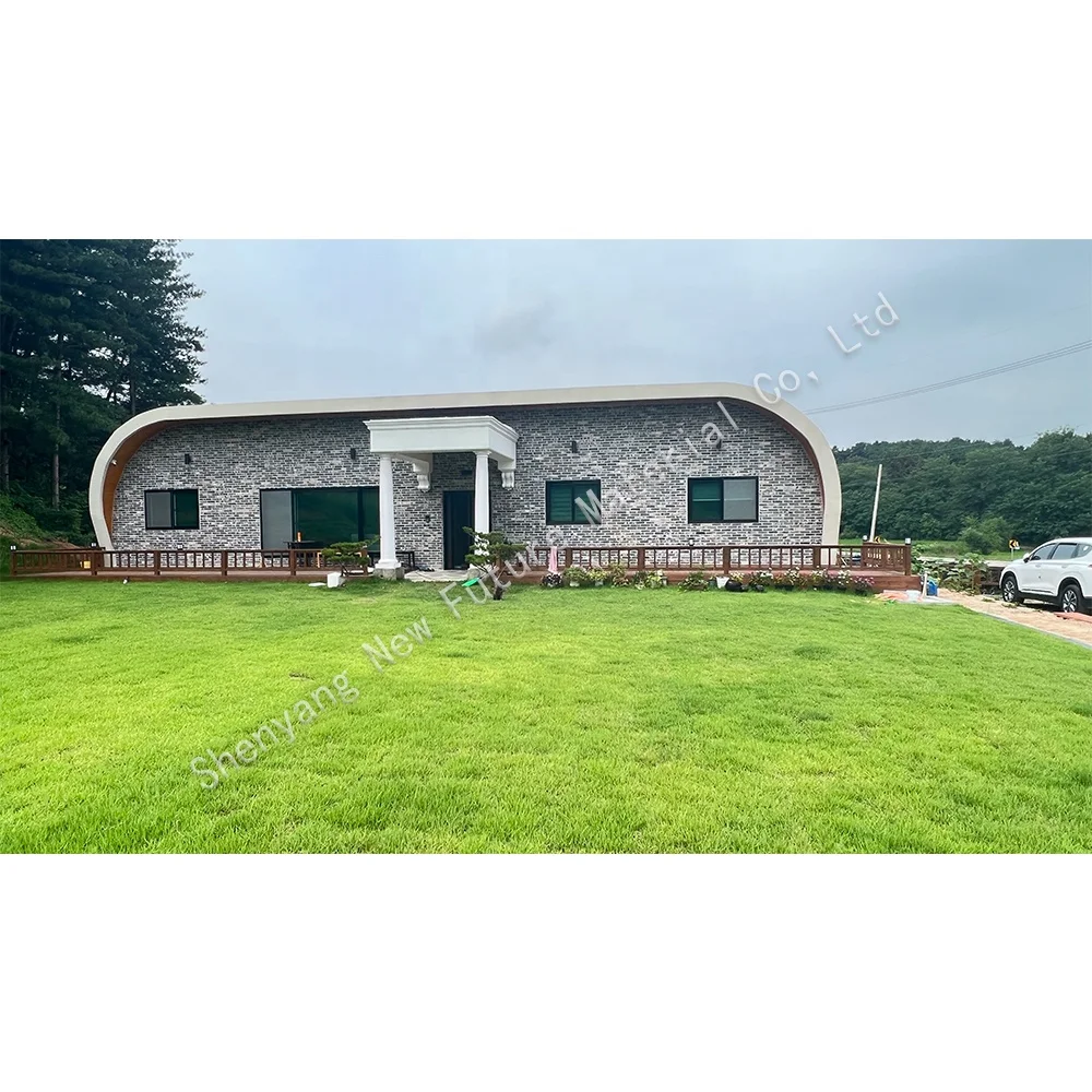 Dome assembly house with steel structure Modules prefabricated dome  houses modular dome hotel