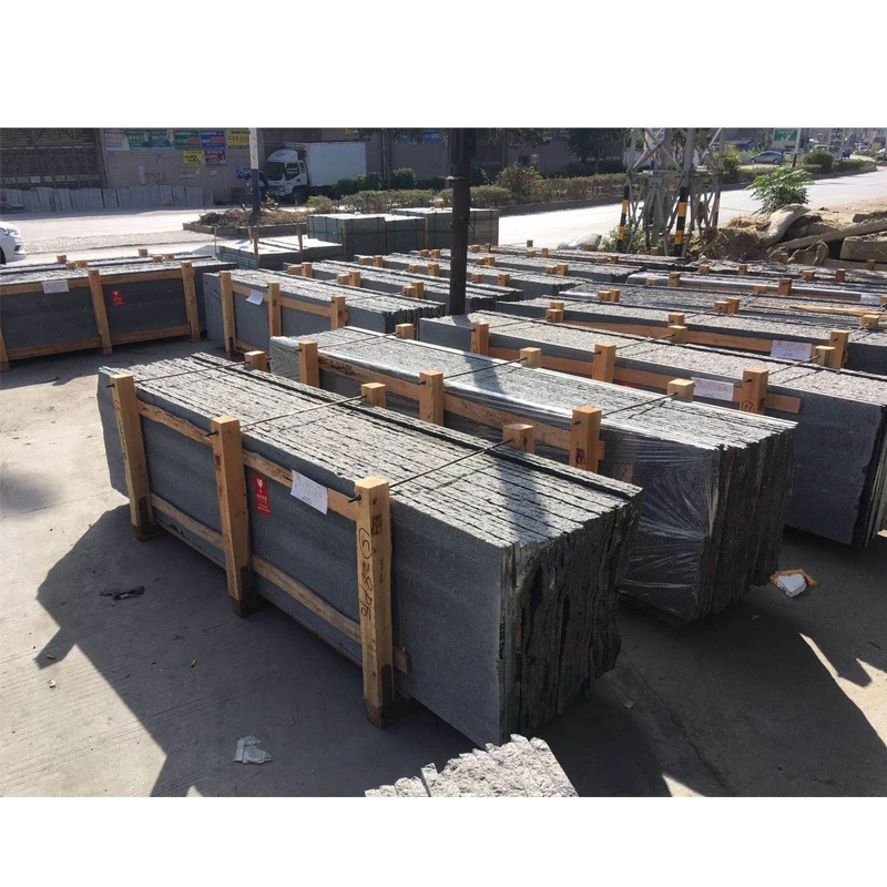 2021 Natural Granite Black Granite Blue Stone Edge Covering Swimming Pool Border Tile Coping Stone