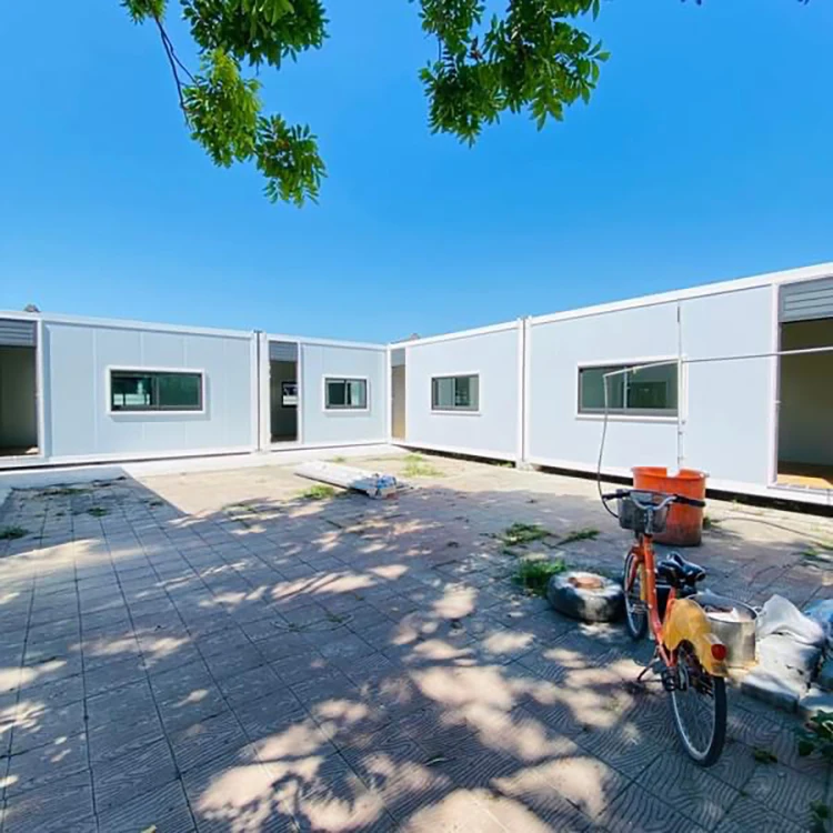 DXH manufacture design luxury large townhouse prefab container house 3 bedroom single storey mansion houses flat pack for living