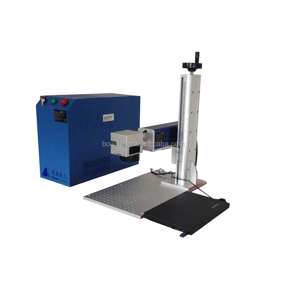 laser engraving machine for metal 50w fiber laser from 15 years manufacturer China CE /ISO9001