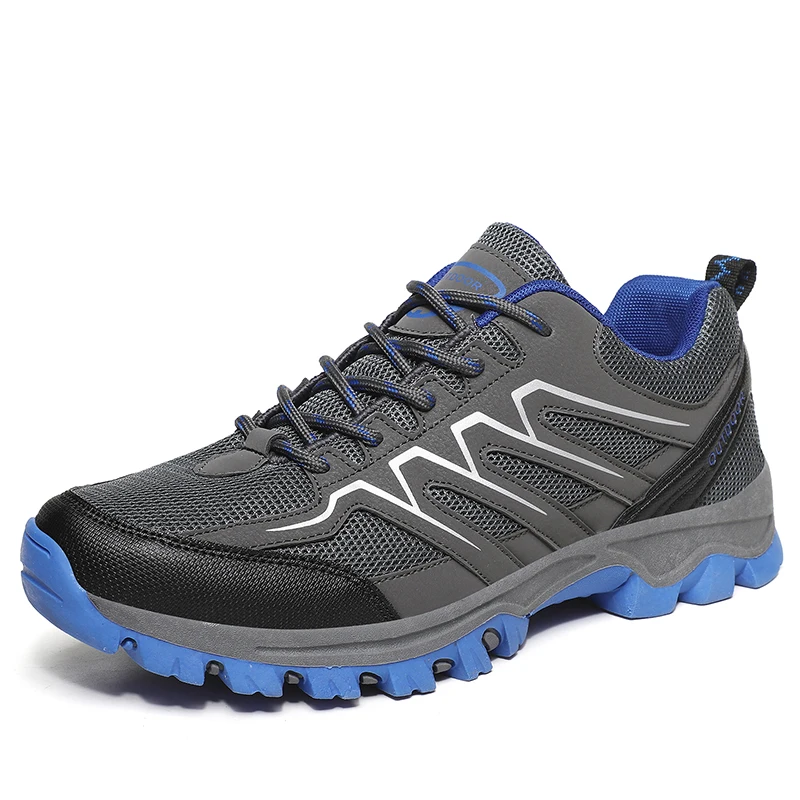 New Design Casual Sports Sneaker Outdoor Shoes Waterproof Custom Hiking Shoes for Men
