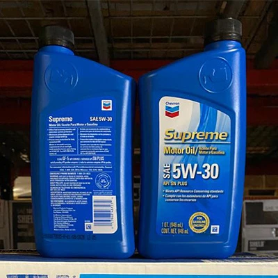 Chevron  Motor Oil  5W-30 5W30 Energy Oil Lubricate , 1 Quart Bottle 0.946 Liter