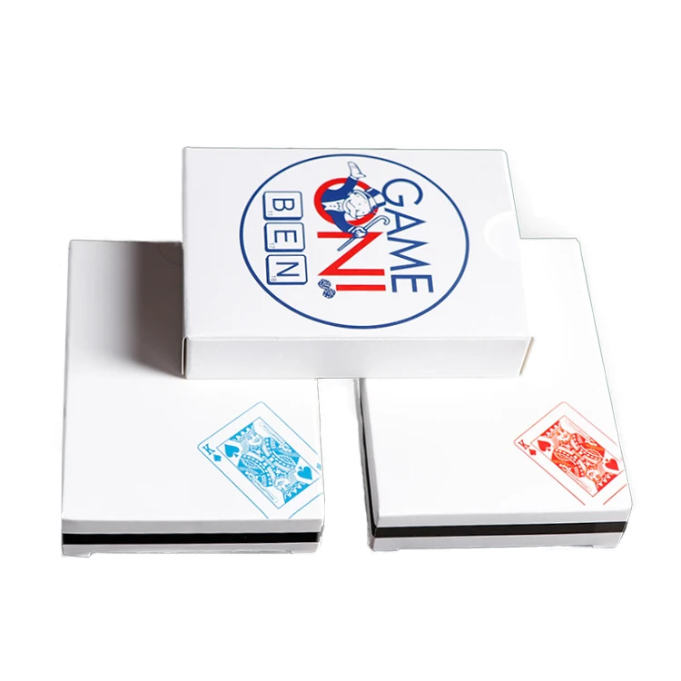 Wholesale Cheap Custom Printing Front And Back Game Card Double Deck Playing Cards