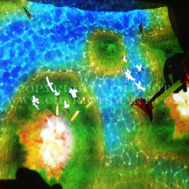 AR 3d sandbox interactive projection games interactive software