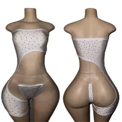 ELITES Luxury Sexy Girls Rhinestone Bikini Style Shiny exotic dancewear wholesale