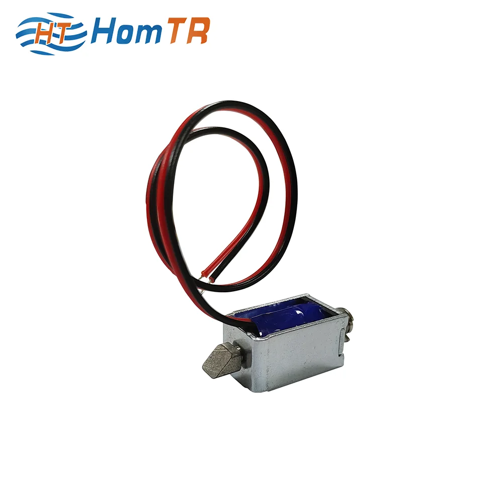 HomTR Stroke Diameter solenoids DC3V 1.5A 4.5W 1.7mm  Mini Push Pull Solenoid