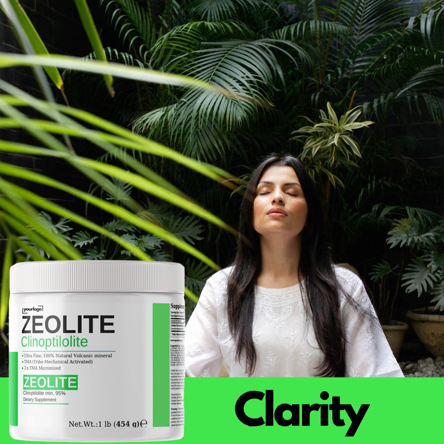 OEM ODM Clinoptilolite Zeolite Powder Energy Supplements Natural Minerals Detox Cleanse Immune System Boost