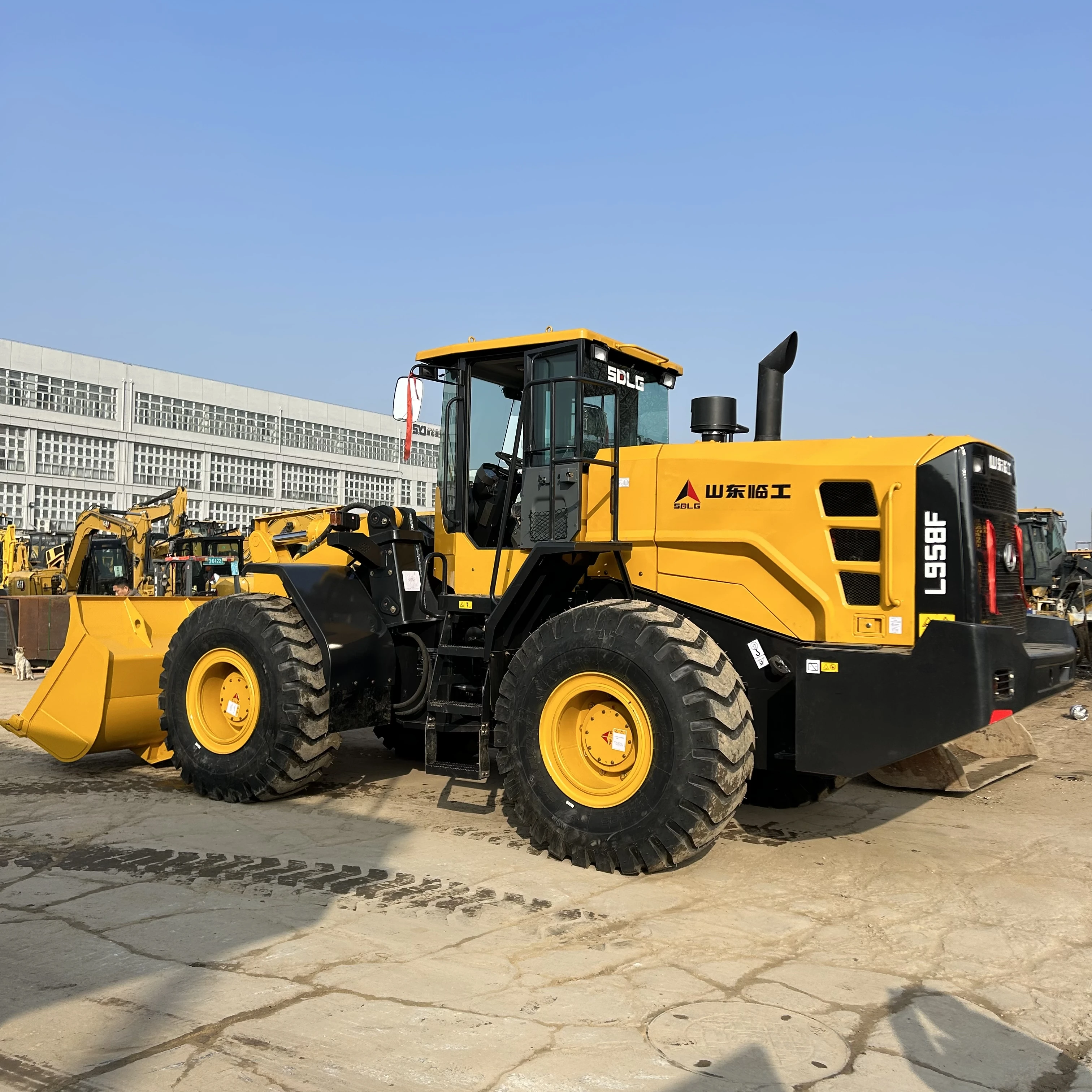 Wholesale Hot Selling Second-hand Used Wheel Loader SDLG 958F 936 for Sell