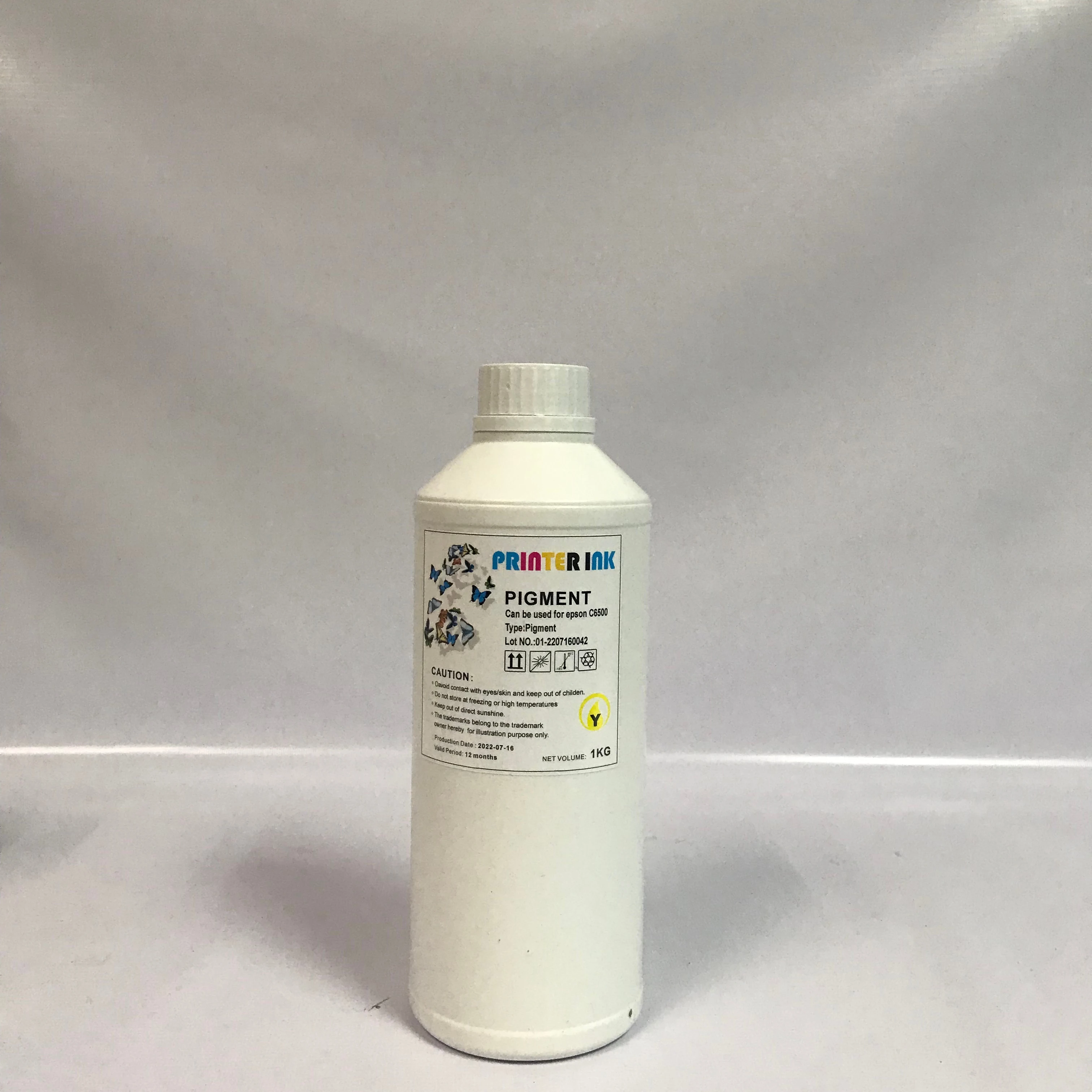 COLORTIME Printer1000ML Pigment ink for Epson ColorWorks TM C7500 C7500G C7520 C7520G label printer ink