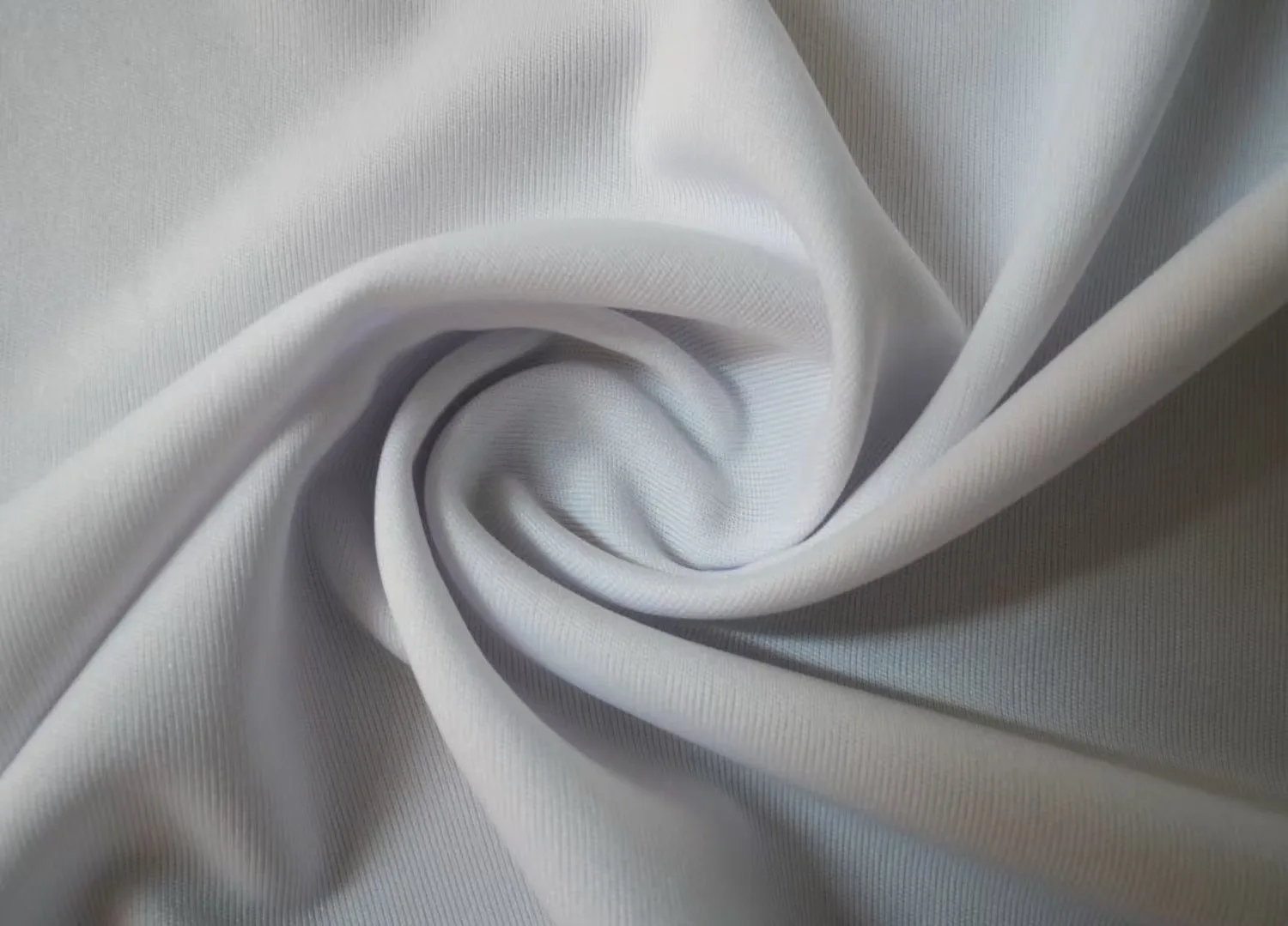 Interlock Jersey Fabric Sublimation Blank 100% Polyester White Color for T-shirt 100%polyester Micro Fiber Fabric 200gsm