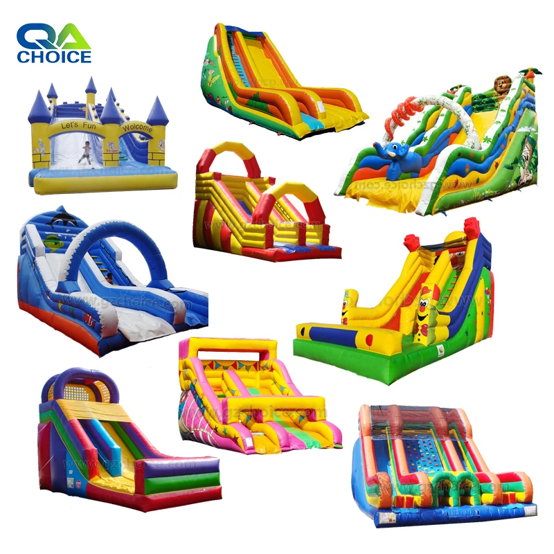 New arrival moonwalk slide inflatable dry slide for outdoor kids bounce slide inflatable