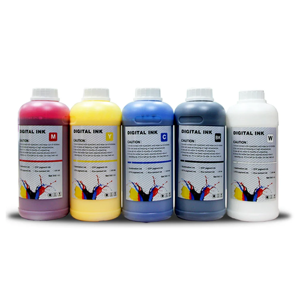 Wholesales Best dtf ink 1000ml 500ml 250ml Used For L805 L1800 P800 4720 I3200 Xp600 dtf Pigment ink Manufacturer