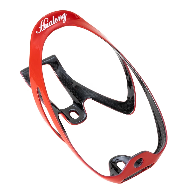 Hualong new carbon fiber bicycle bottle cage mountain bike bottle cage bicycle water cup holder