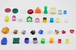 Leisure and entertainment products Acrylic  dice Acrylic Transparent Square Transparent Dice custom color Dice