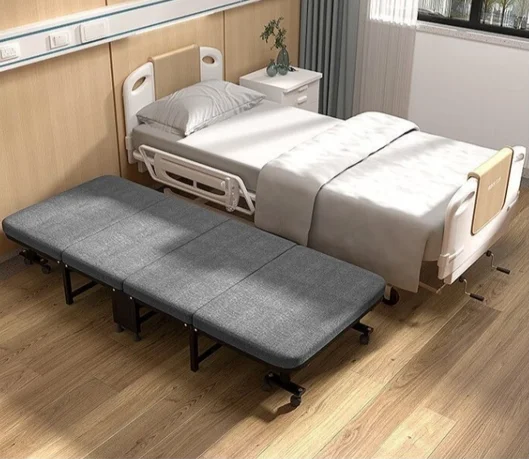New Design Office Lunch Break Lift Simple Bed Single Person Portable Hospital Bed Simple Camp Bed
