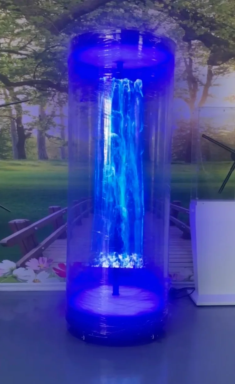 3D Holographic Projector Cylindrical Human Splicing Solution 1X3 Hologram Fan Holographic 3D Fan