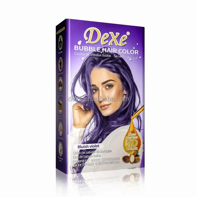 Dexe Hair Color Cream Hair Dye for Professional Salon Garnier Semi-permanent Hair Dye Color original factory OEM ODM