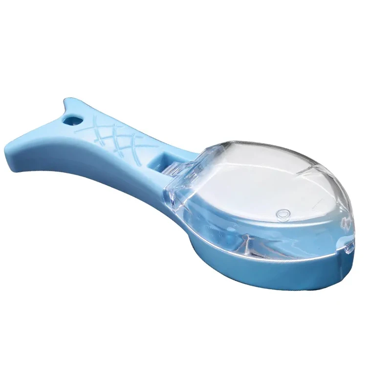 Wholesale convenient Veggie Log Peeler Plastic Fish Shape Potato And Vegetable Peeler