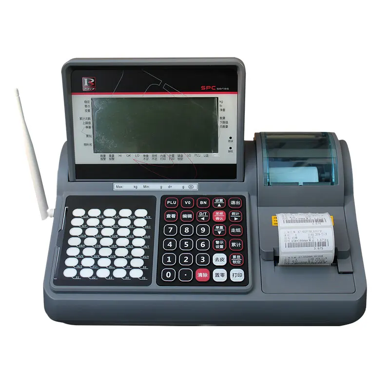 SPC digital counting indicator with Sticker  printer
