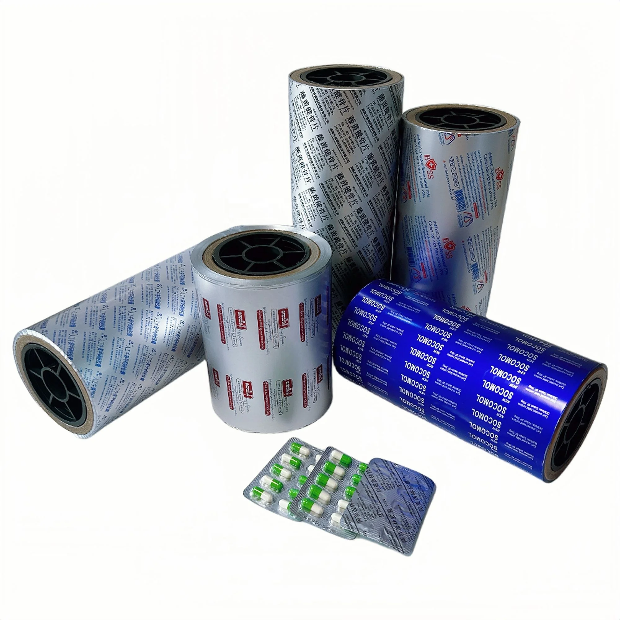 Cold Forming ALU Foil /bottom Foil /ALU ALU Foil Pharmaceutical Packaging Aluminum Foil for Pharmaceutical Blister Packaging