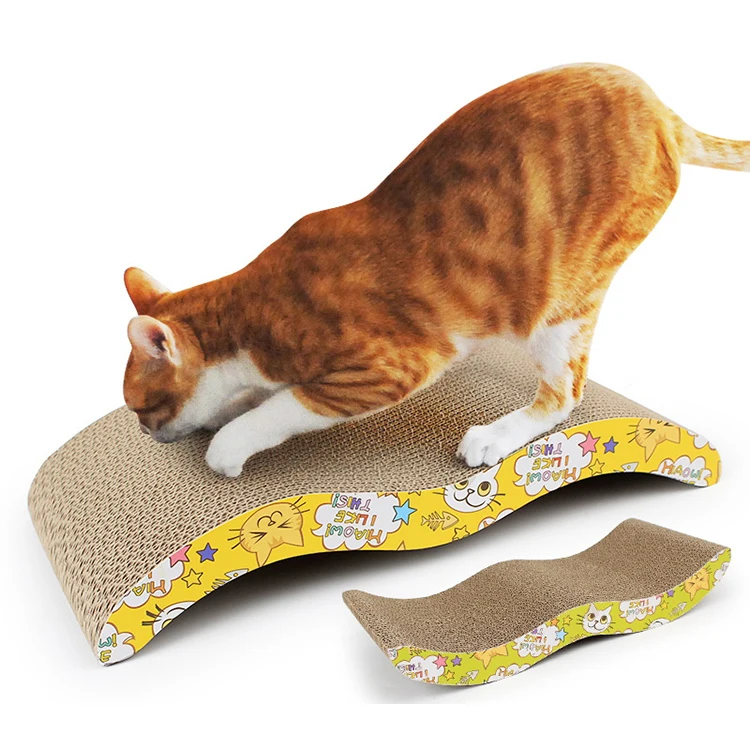 High Quality M Shape Cat Corrugated Scratcher Board
