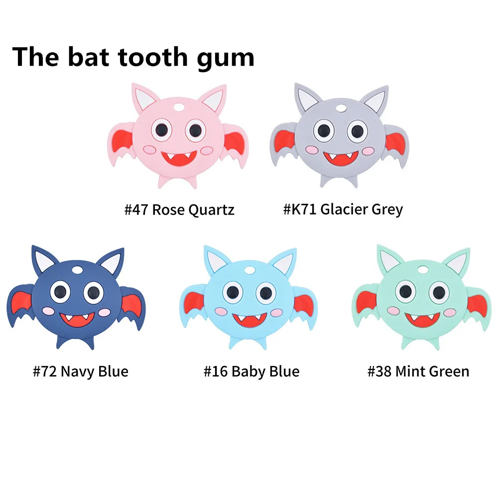 New cartoon baby silicone tooth glue baby anti-eating hand molars stick Unicorn bite molars toy can be boiled