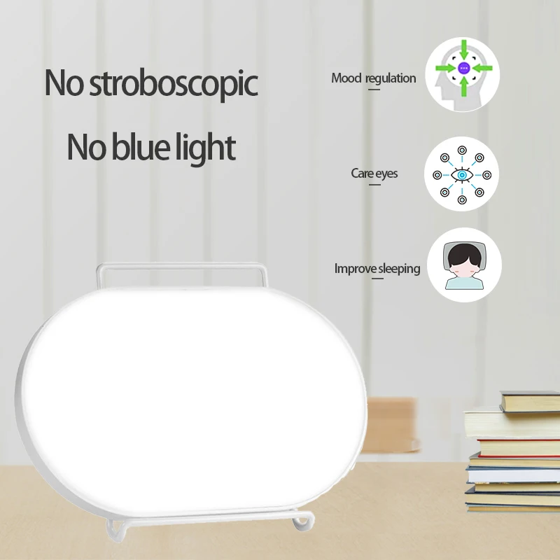 Guangqing GQ-L2 настраиваемый 10000 Lux 2 couleurs 4 luminosité reglable lampe triste de luminothérapie