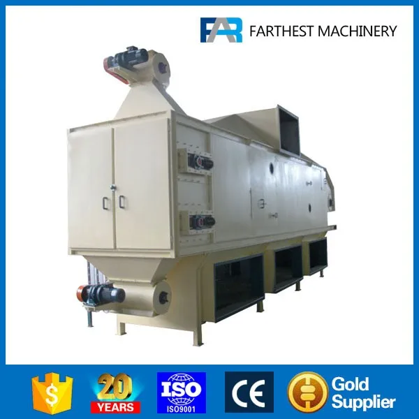 Liyang Farthest Double-Layers Design Animal Fish Feed Pelleting Floating Dryer Machine