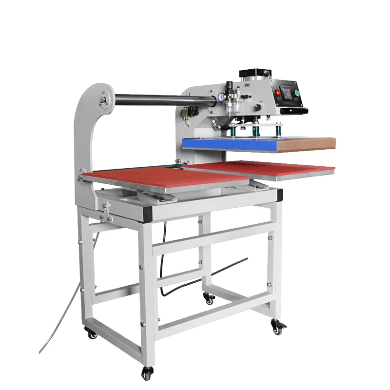 Factory  Custom  Dual Station Automatic  Heat Press Machine 40*60cm Heat Press Machine  Logo Print For T shirt Clothing