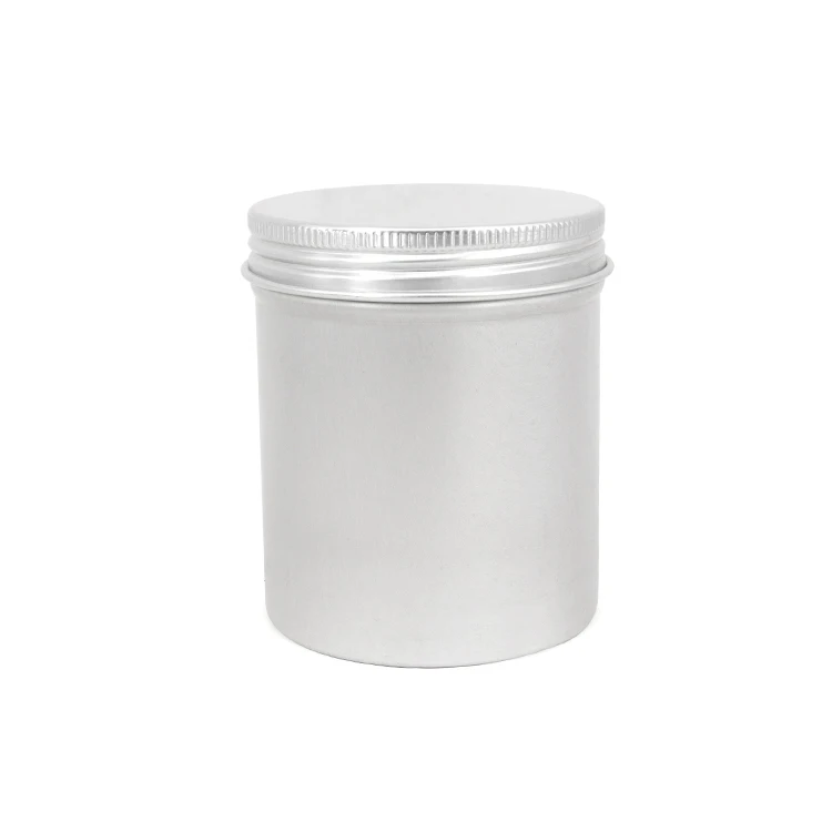 300ml aluminum canisters with screw-on lids