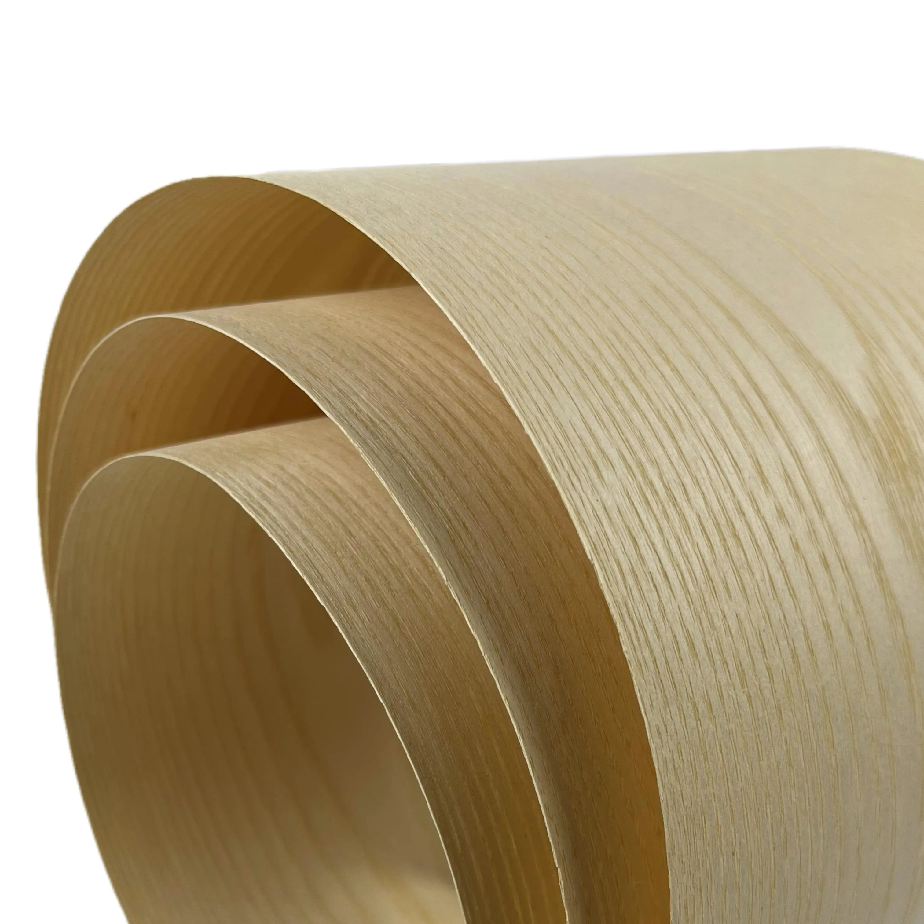 Wholesale A/AA Natural White Ash Wood Veneer0.45mm Mountain Grain Ash Veneer Sheets with Free Samples