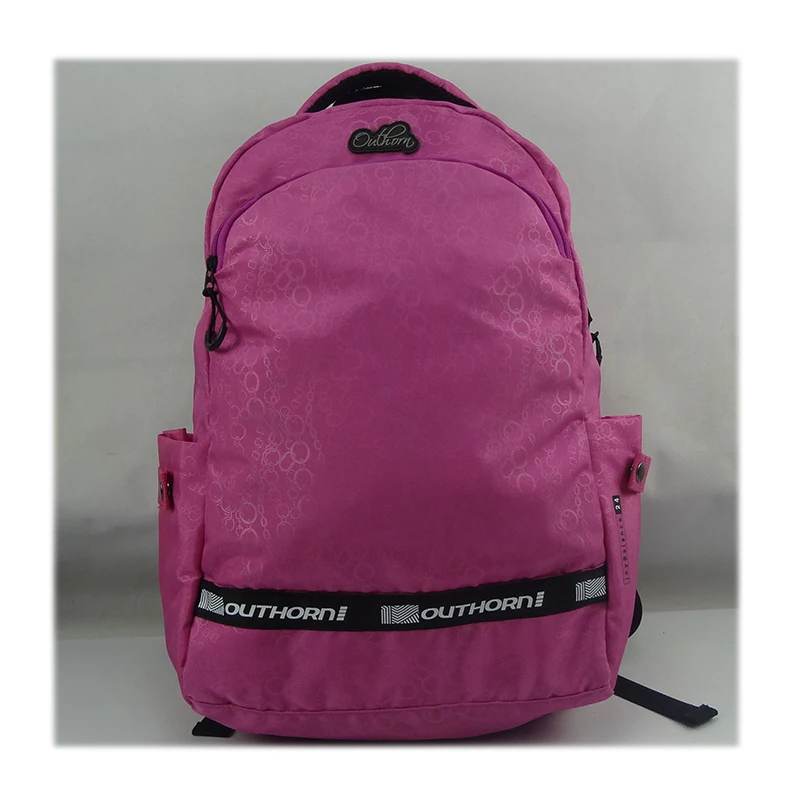 casual daypack outdoor travel sport backpack logo custom simple school bag for boys and girls