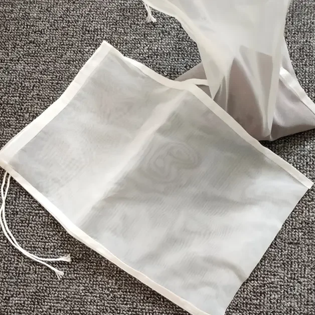 Customized Nylon Micron Filter Mesh 50 100 500 Micron Nylon Filter Mesh Screen Sieve Fabric Nylon Filter Bag