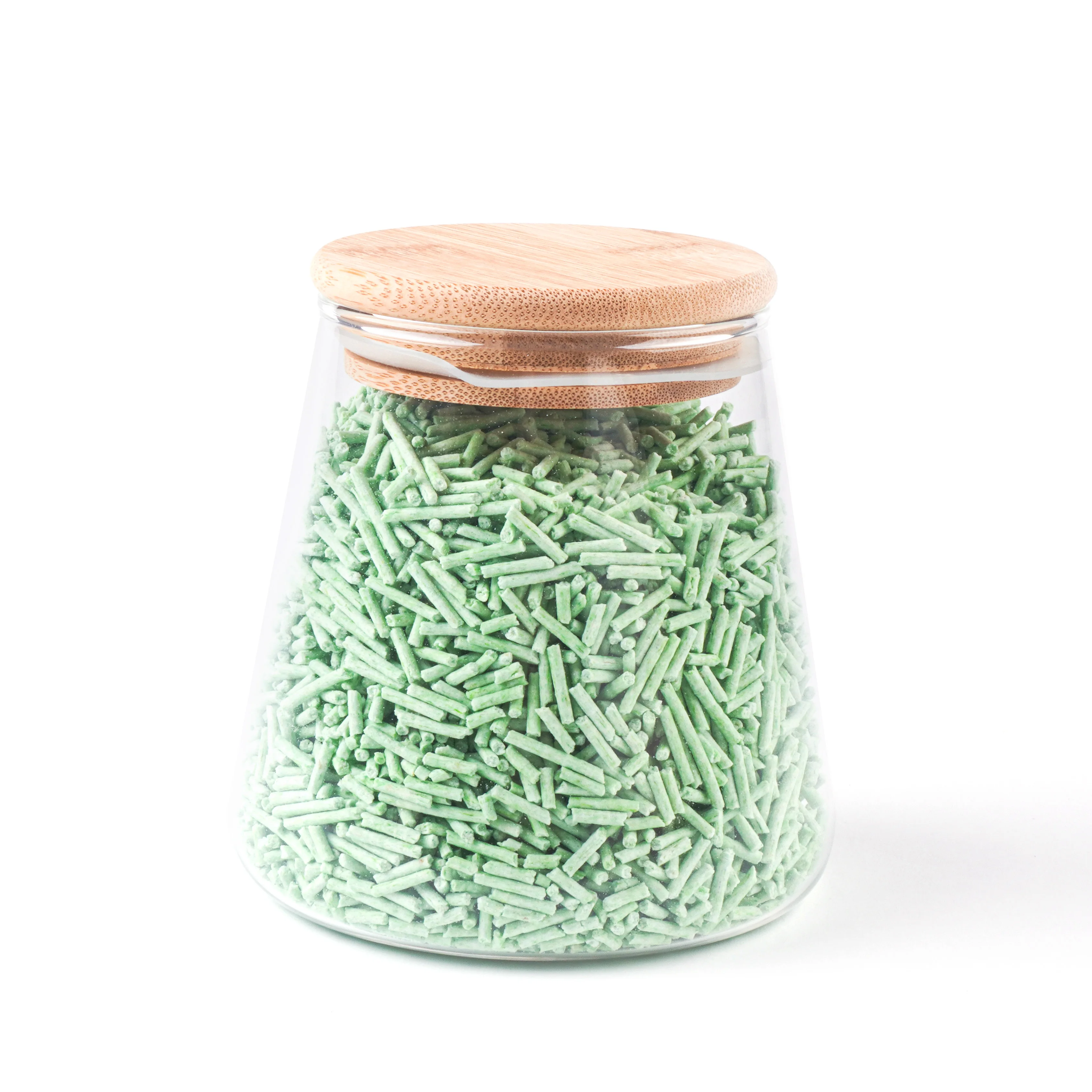 Lavender Scented Tofu Cat Litter Odour Control Dust-Free Pea Fibre Corn Starch Natural Zeolite Flushable Sustainable Cat Litter