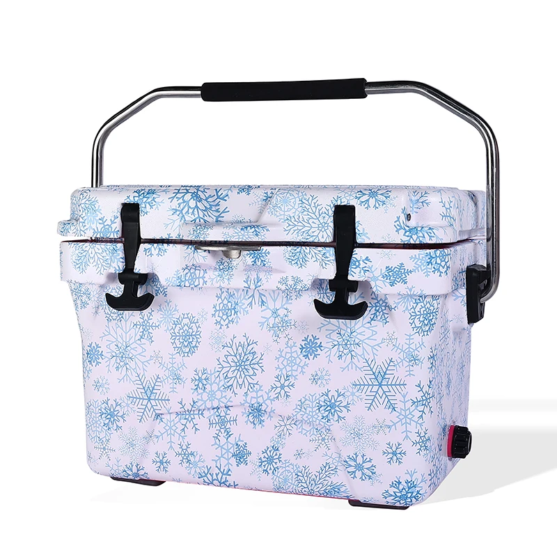 Wholesale Rotomold Insulation Ice Beverage Beer Wine Bottle Camping Coolers Cooler Box Bag Hard Coolers box with wheels and tap